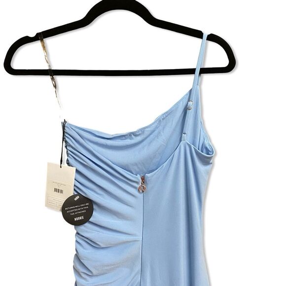 Nookie Aria One Shoulder Gown Blue
Dress maxi stretch Revolve NWT L - Picture 6 of 13